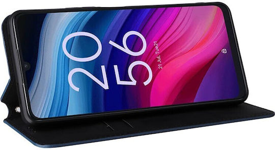 Imprinted Rhombus Buchen Sie Blau (TCL 50 5G)