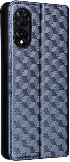 Imprinted Rhombus Buchen Sie Blau (TCL 50 5G)