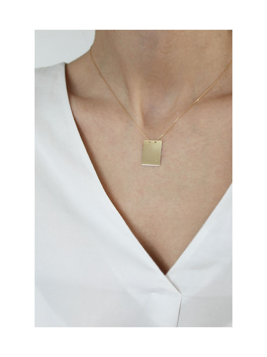 Kritsimis Seek Necklace from Gold 14K