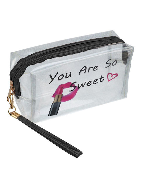 TnS Toiletry Bag with Transparency 21cm