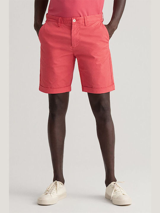 Gant Allister Sunfaded Shorts Herrenshorts Chino Watermelon Pink