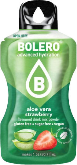 Bolero Ρόφημα με Aloe Vera & Φράουλα σε Σκόνη 9gr