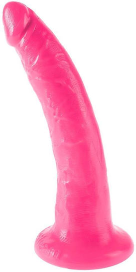Boss Of Toys Ρεαλιστικό Dildo με Βεντούζα Ροζ 18cm