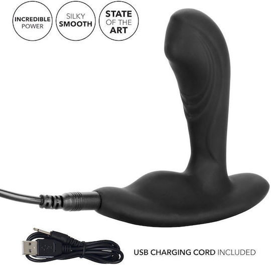 Boss Of Toys Anal Plug mit Vibration Schwarz
