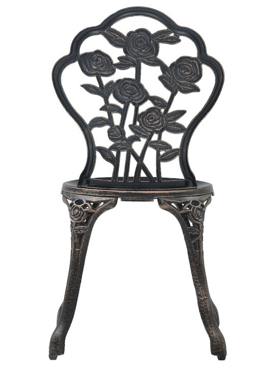 Garten- und Outdoor-Möbelsets für kleinen Raum 3 Stück Bronze