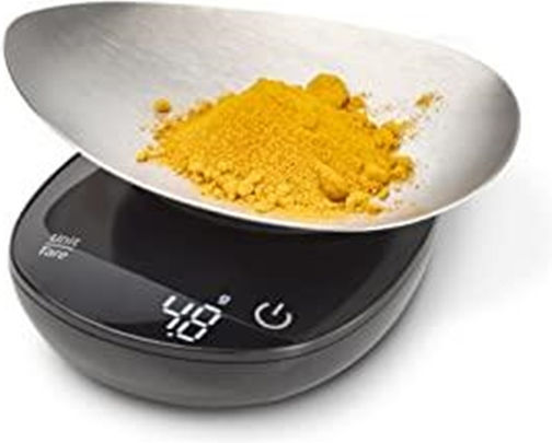 Caso Ψηφιακή Ζυγαριά Κουζίνας με Κάδο έως 0.5kg Μαύρη