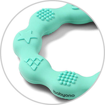 Babyono Teething Ring made of Silicone