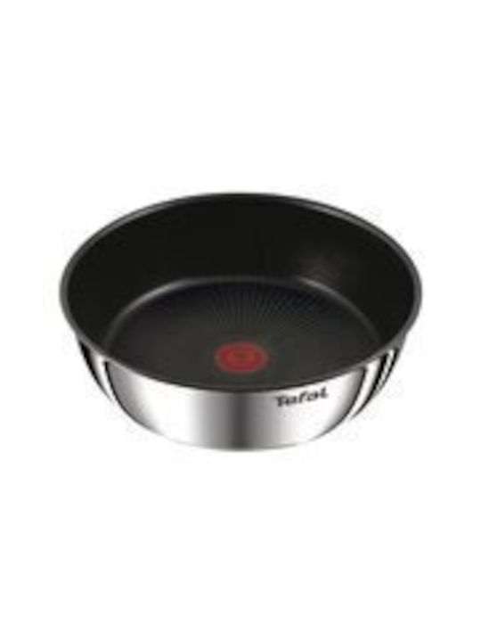 Tefal Ingenio Emotion Cookware Set of Stainless Steel with Non-stick Coating Silver 10pcs