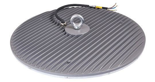 Eco Light Commercial Bell Light 150W Cool White 15000lm with Built-in LED White Ø34xH3cm