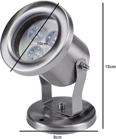 Ypovrichio Proiector Pentru Piscină Cu Lumină Alb Natural 02000-500