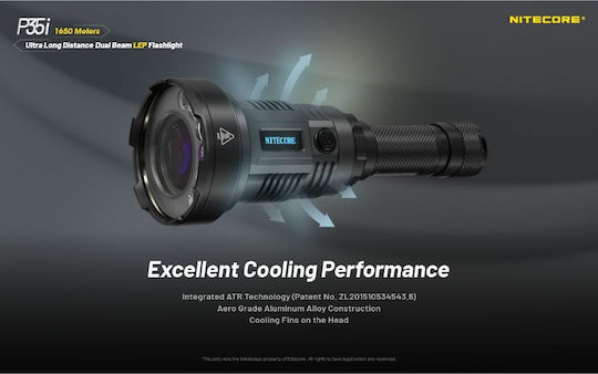 NiteCore Lumină de lucru și de sit, cu baterie Lanternă de Cap LED IP68 cu Luminozitate Maximă 3000lm Precise