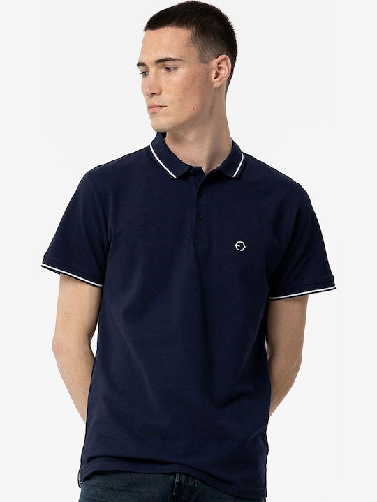 Polo Short Sleeve Blue Blouse