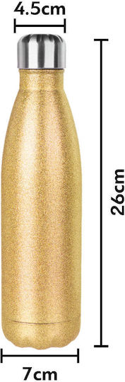 Koupakoupa Koupakoupa Stainless Steel Thermos Bottle 500ml Gold