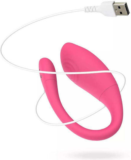 EasyConnect Δονητής Egg με Απομακρυσμένο Έλεγχο Ροζ