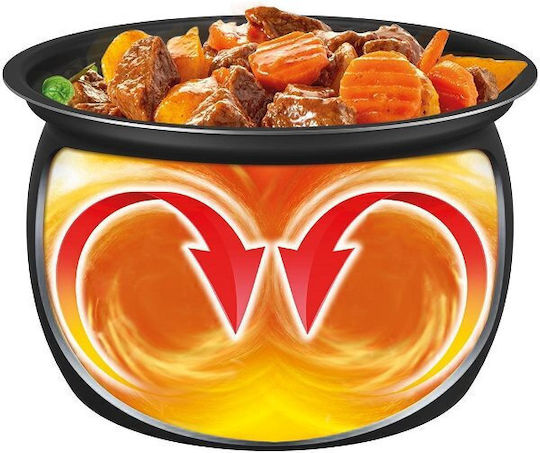 Tefal Turbo Cuisine Πολυμάγειρας 1090W με Χωρητικότητα 4.8lt Λευκός