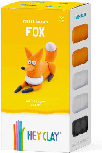 Hey Clay Forest Animals Modelling Clay Set