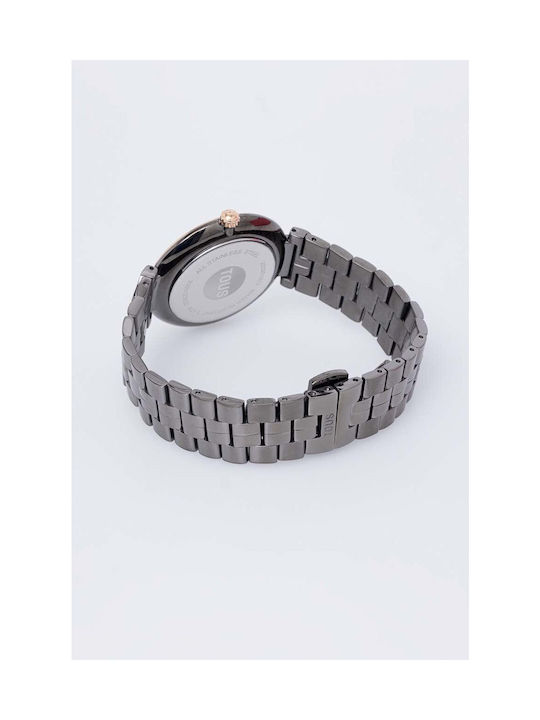 Tous Watch with Gray Metal Bracelet