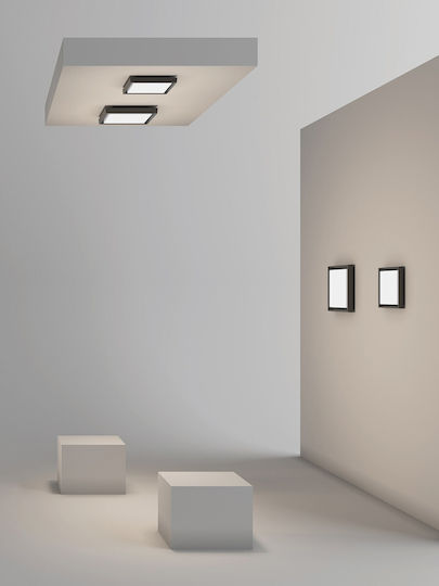VK Lighting LED Panel 24W mit Warmes Weiß Licht 3000K