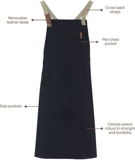 Martiform Apron Full Body Black