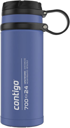 Contigo Μπουκάλι Θερμός Ανοξείδωτο 700ml Blue