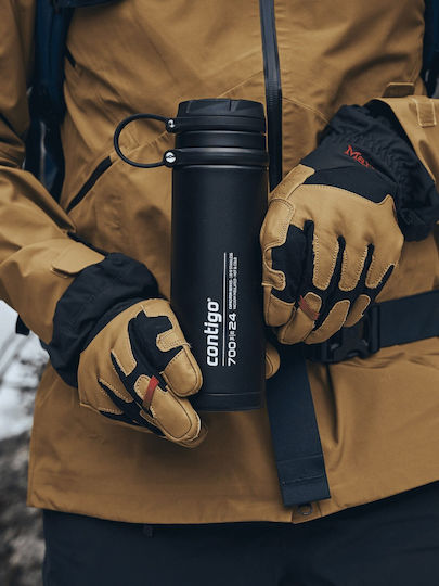 Contigo Flasche Thermosflasche Rostfreier Stahl 700ml Black
