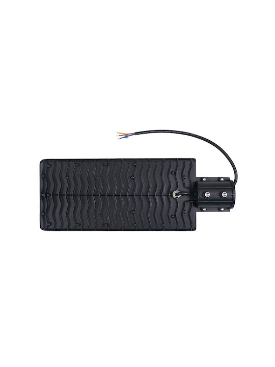 Eco Light Външна Стояща Лампа LED Улично Осветление 100W с Студено Бяла Светлина IP65 Черна