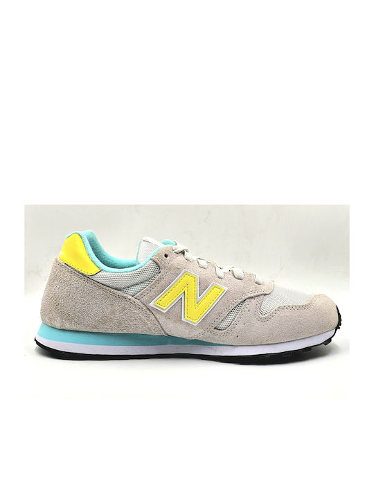 New Balance Damen Sneakers Grey Light Grey / Yellow / Veramane / White