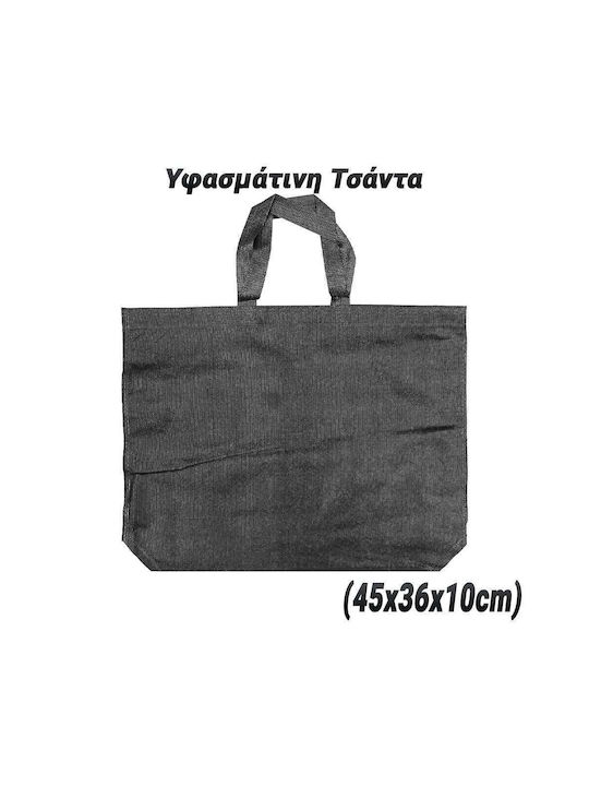 Fabric Shopping Bag Black