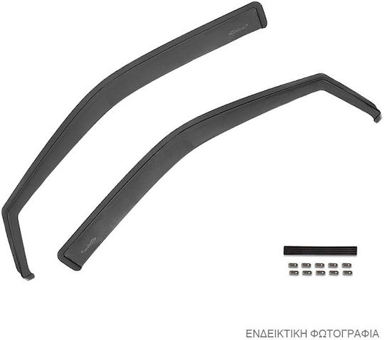 Farad Set of Windbreakers Front Car for Suzuki Swift 2pcs