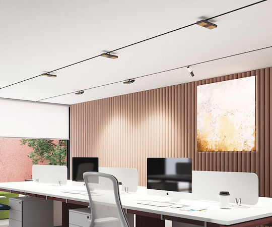 VK Lighting Commercial Linear LED Ceiling Light 20W Warm White IP20