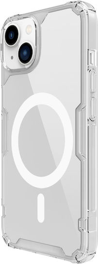 Nillkin Nature Pro Magnetic Back Cover Σιλικόνης / Πλαστικό Διάφανο (iPhone 15 Plus)