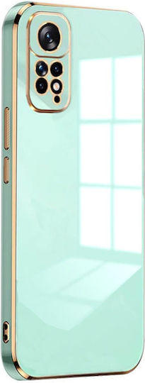 Bodycell Gold Plated Задна корица Силикон Mint Green (Xiaomi Mi 11)