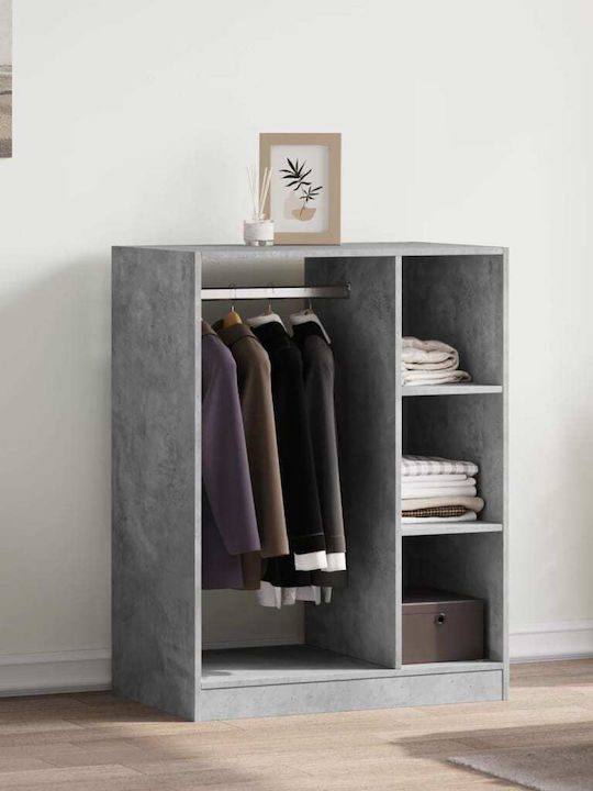 vidaXL Κρεμάστρα Δαπέδου από Ξύλο Καφέ 77x48x102cm