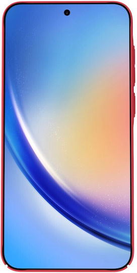 Nillkin Super Frosted Back Cover Plastic Roșu (Galaxy A35)