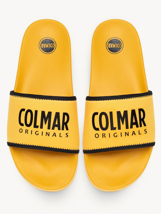 Men's Slides Yellow