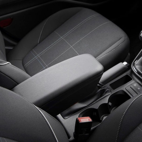 Rati Armster Car PU Armrest for Ford Transit Connect 2018+ Black
