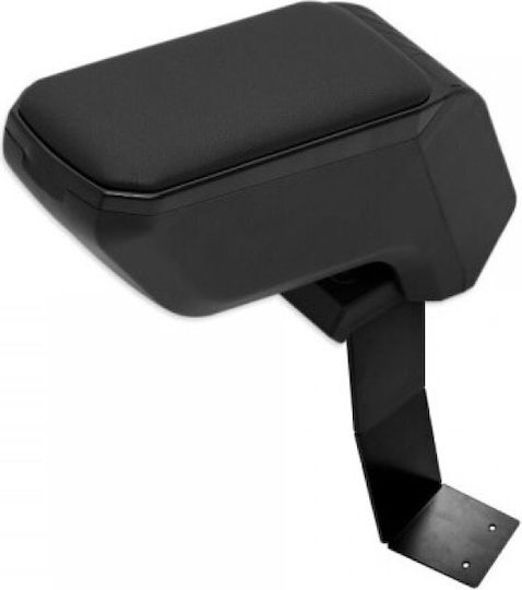 S-dizayn Car Leather Armrest for Peugeot 206 Black