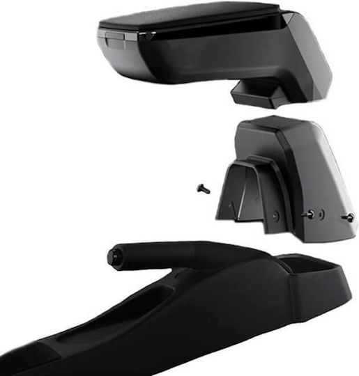 Rati Armster S Car PU Armrest for Ford Focus 2015-2017 Black