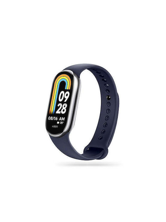 Tech-Protect Iconband Armband Silikon mit Pin Marineblau (Smart Band 8 / Smart Band 9 / Smart Band 10)
