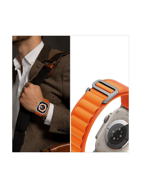 Tech-Protect Strap Fabric Black (Apple Watch 49mm / 45mm / 44mm / 42mm)
