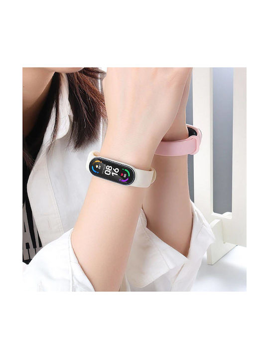 Tech-Protect Iconband Каишка Силикон с Pin Sky Blue (Mi Smart Band 5/Ми Смарт Банд 6) THP1086
