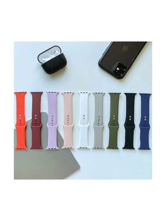 Tech-Protect Iconband Каишка Силикон с Pin Оранжев (Apple Watch 44/45/46mm/Ultra 49mm)