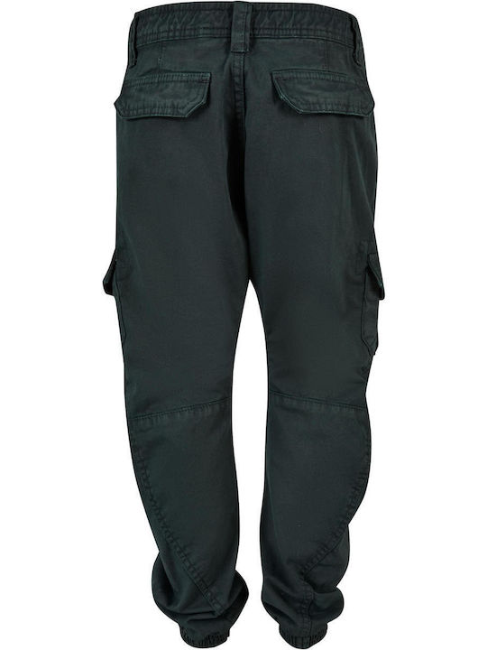 Urban Classics Kids Fabric Cargo Trousers bottlegreen