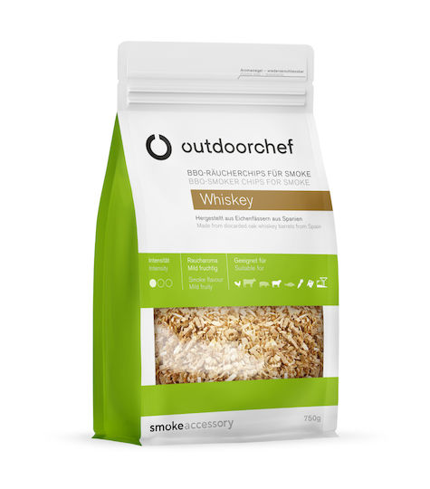 Outdoorchef Whisky BBQ Smoking Chips 750gr 1pcs