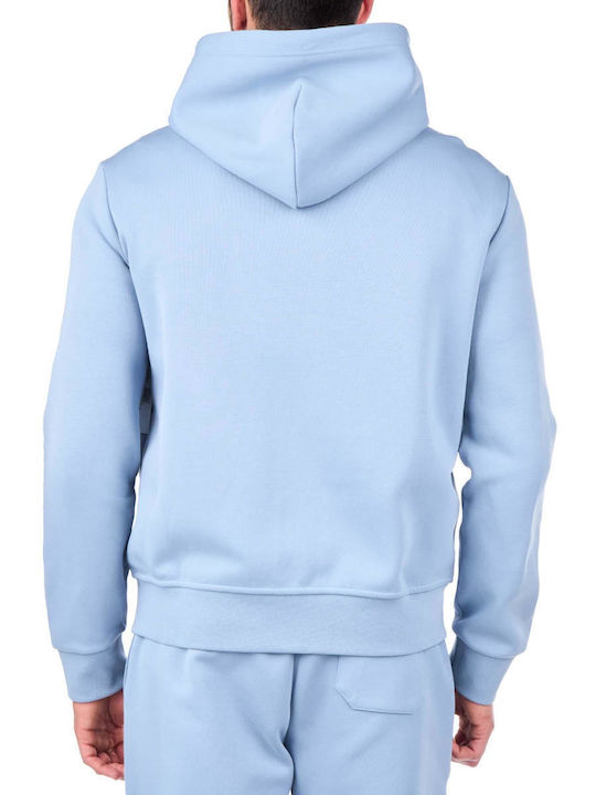 Ralph Lauren Men's Sweatshirt Jacket with Hood Light Blue