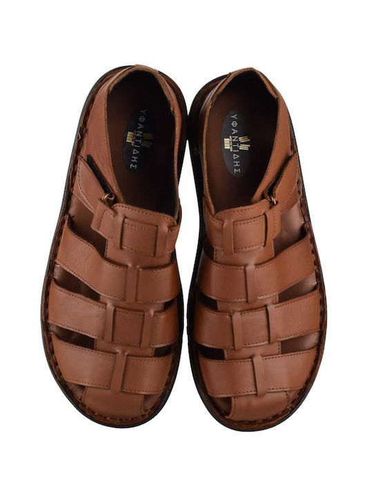 Yfantidis Men's Sandals Brown