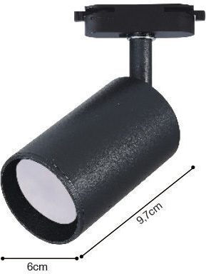 Inlight Μονό Σποτ με Ντουί GU10 σε Λευκό Χρώμα Inlight Μονό Σποτ με Ντουί GU10 σε Λευκό Χρώμα