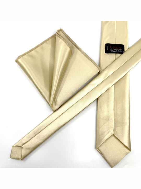 Legend Accessories Men's Tie Set in Yellow Color