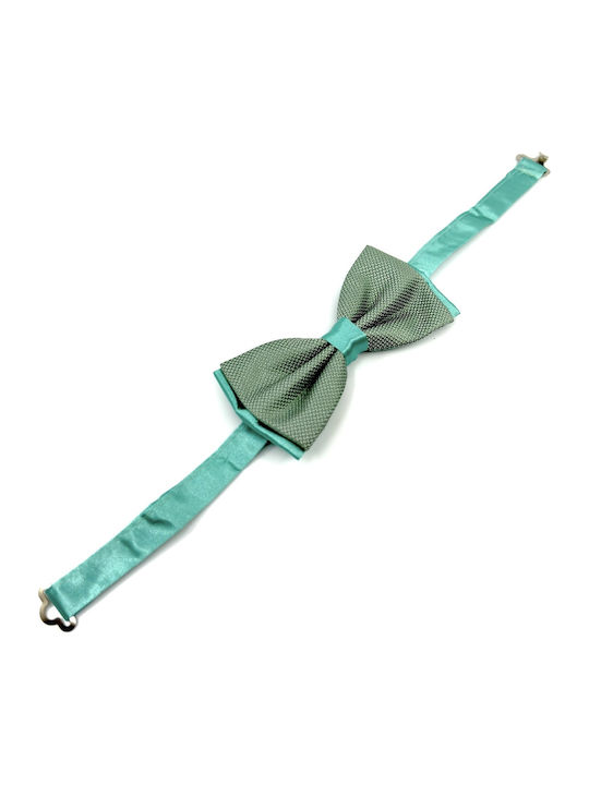 Legend Accessories Bow Tie Set with Pochette Turquoise