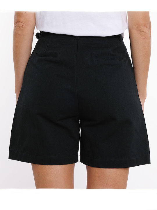 Cuca Damen Bermuda schwarz